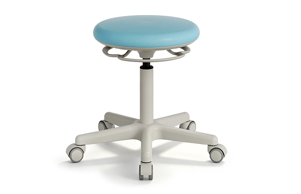 HEWEI SEATING 人體工學醫用皮革圓凳 KT11，附 360° 旋轉扶手 1