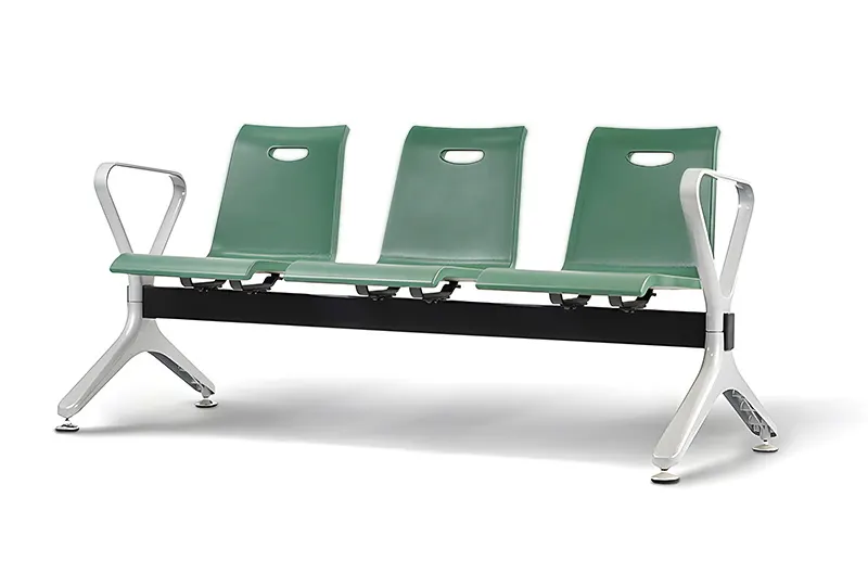 HEWEI Clinic Waiting Chair Supplier Integrated Pu Foam Molding with Built-in Steel Frame. Clinic Waiting Chair Supplier Manufacturer 2