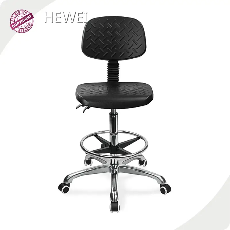 Products 3 Seater Waiting Chair Supplier​ HEWEI Laboratory Ergonomic Chair with PU Backrest 360° Swivel & Heavy-Duty 5-Star Base Supports Long Hours in Laboratories for Sale 1