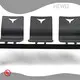 Clinic Waiting Chairs Integrated Pu Foam Molding with Built-in Steel Frame. Airport Seating Wholesale - HEWEI 1