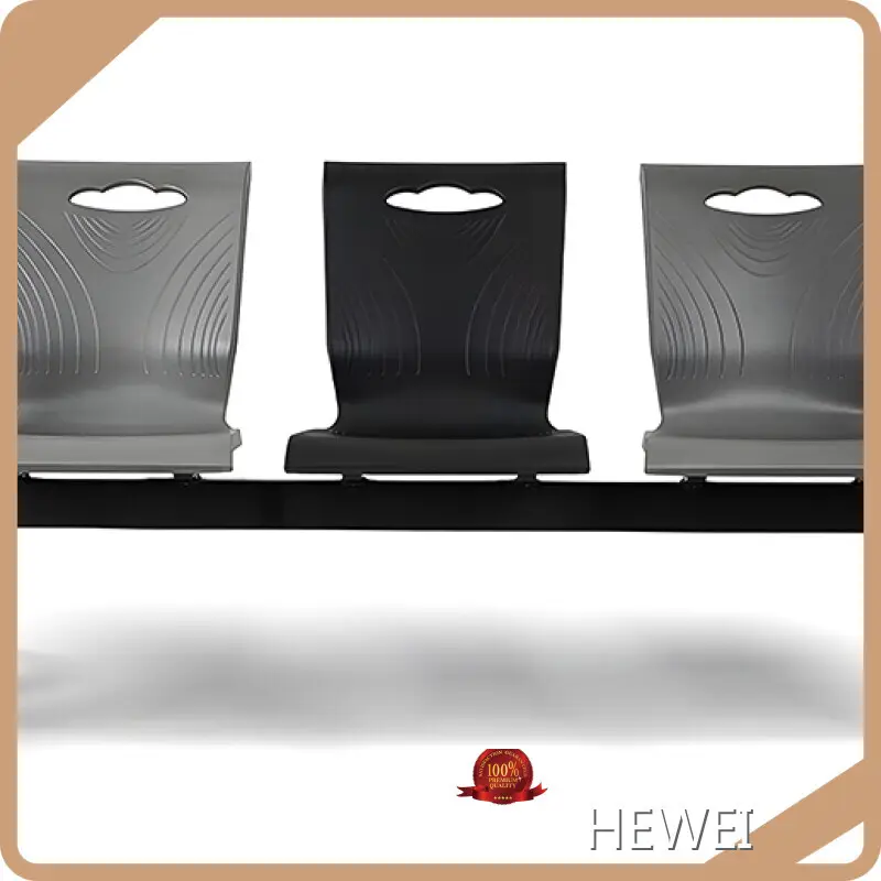 Hospital Patient Waiting Chair High Density Polyurethane (pu) Built-in Steel Frame Products Wholesale - HEWEI 1