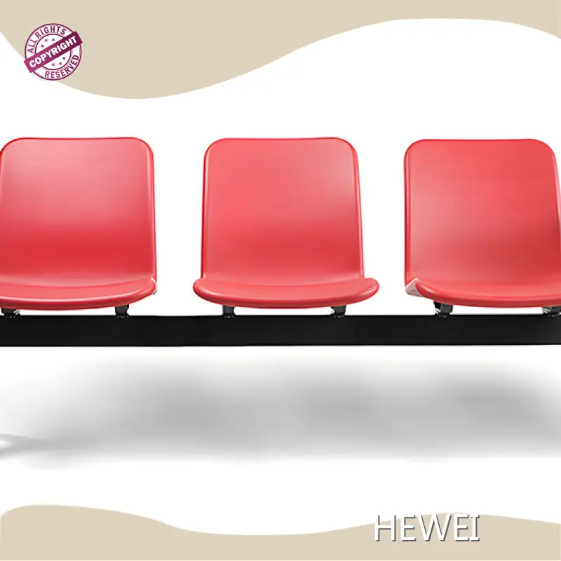 HEWEI Client Waiting Chairs Integrated Pu Foam Molding with Built-in Steel Frame. Client Waiting Chairs Factory 1