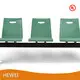 HEWEI Airport Waiting Chair Supplier Fully Die-cast Aluminum Alloy with Nano Sparkle Silver Coating. for Sale 1