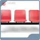 HEWEI Modern Waiting Chairs Fully Die-cast Aluminum Alloy with Nano Sparkle Silver Coating. with Good Price 1