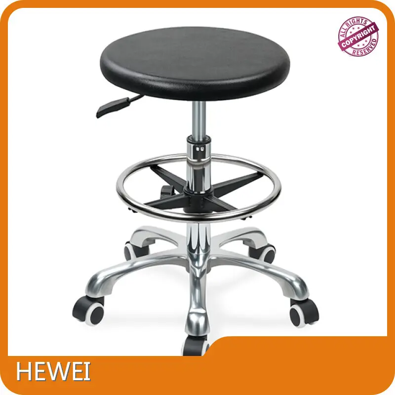 HEWEI 實驗室凳（帶輪子和靠背）HEWEI 公司 1
