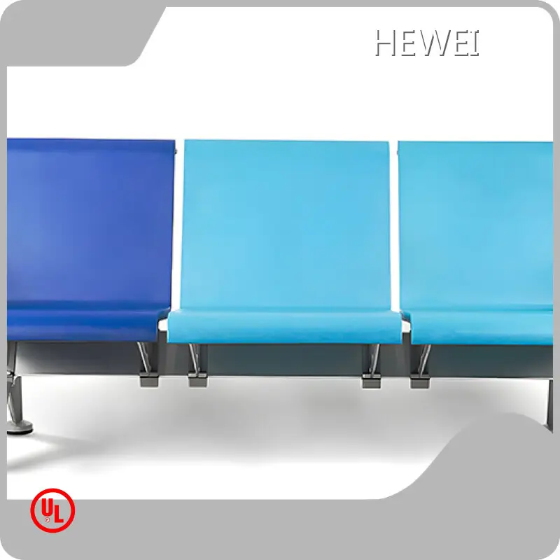 HEWEI公共座椅製造商黑色/灰色/藍色/綠色/紅色公共座椅製造商供應商 1