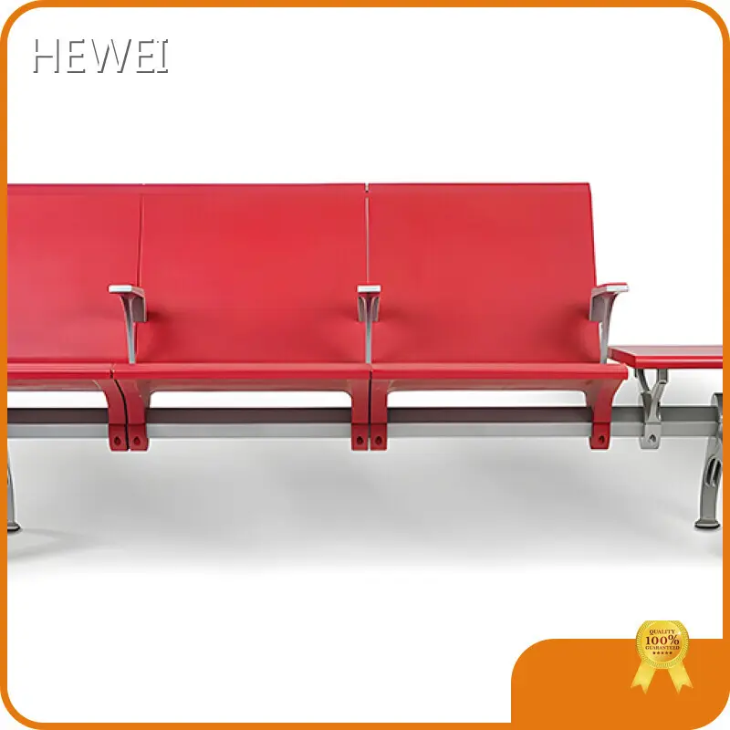 Ghế chờ màu đỏ, ghế sân bay, bán buôn - HEWEI-2 1