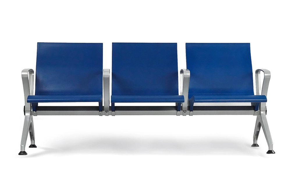 Ghế chờ HWEI PU LC146 có khung nhôm, giá trực tiếp từ nhà máy, dùng cho y tế và sân bay 1