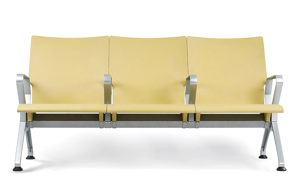 Ghế chờ PU bán buôn LC149 Khung nhôm Nhà cung cấp trực tiếp cho Nhà ga sân bay 1