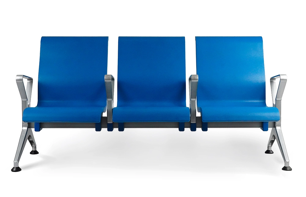 Ghế chờ PU kháng khuẩn LC152 Đế nhôm cho khu vực chờ 1