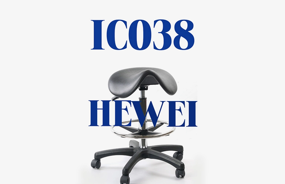 Ghế phòng thí nghiệm có thể điều chỉnh với yên ghế bằng PU an toàn ESD, đế nhôm 5 sao, chiều cao có thể điều chỉnh bằng khí nén và vòng để chân cho các trạm làm việc 1