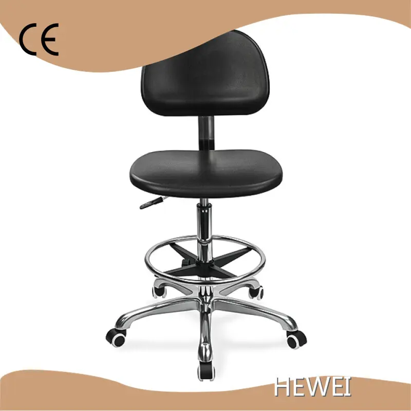 Laboratory Chair Lab Stool with Wheels and Back​ Manufacturer 1