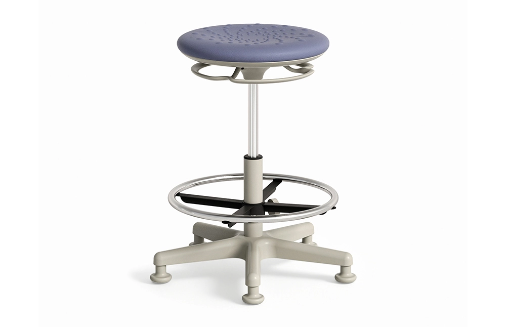 診所用360°旋轉聚氨酯一體成型泡沫實驗室凳 LT13 HEWEI SEATING 1
